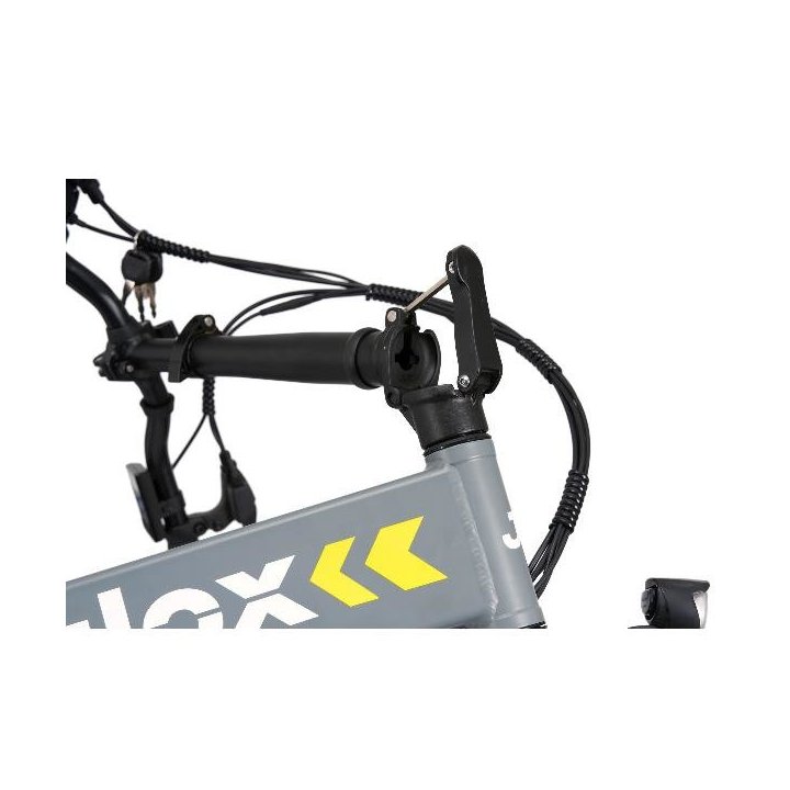 Bicicleta Electrica Nilox J4 Plus 20" Aluminio 250w Autonomia 70km Velocidad 25km h 24kg Color Gris