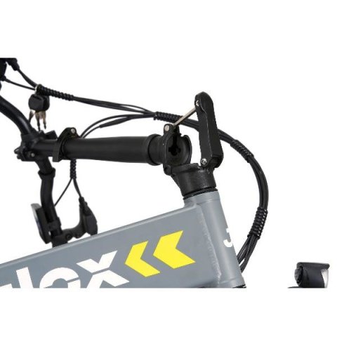 Bicicleta Electrica Nilox J4 Plus 20" Aluminio 250w Autonomia 70km Velocidad 25km h 24kg Color Gris