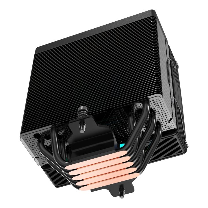 Ventilador Con Disipador De Cpu Mars Gaming Mcpux5 Argb Black Pwm Si 120mm Tdp 280w 