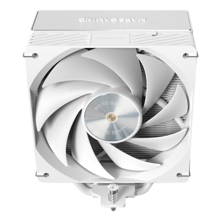 Ventilador Con Disipador De Cpu Mars Gaming Mcpux5w Blanco Pwm Si 120mm Tdp 280w 