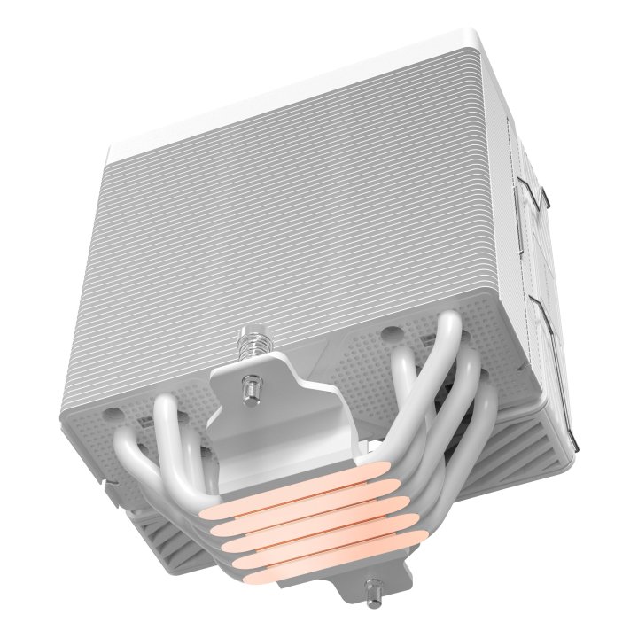 Ventilador Con Disipador De Cpu Mars Gaming Mcpux5w Blanco Pwm Si 120mm Tdp 280w 
