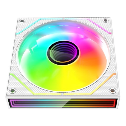Kit 3xventilador Interno Argb Mars Gaming Mf3dprokit Blanco 120mm Argb Argb Hub Rf Remote