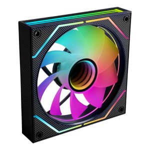 Kit 2xventilador Interno Argb Mars Gaming Mf3dprox2r Negro 120mm Argb 360º Pwm Aspas Invertidas 2