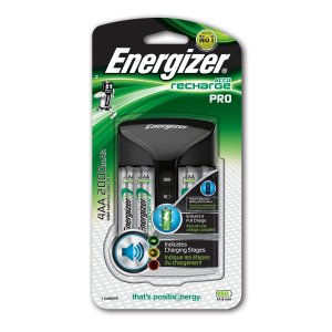 Cargador Pilas Recargables Energizer Pro Incluye 4xaa De 2000mah Sirve Para Aa Y Aaa