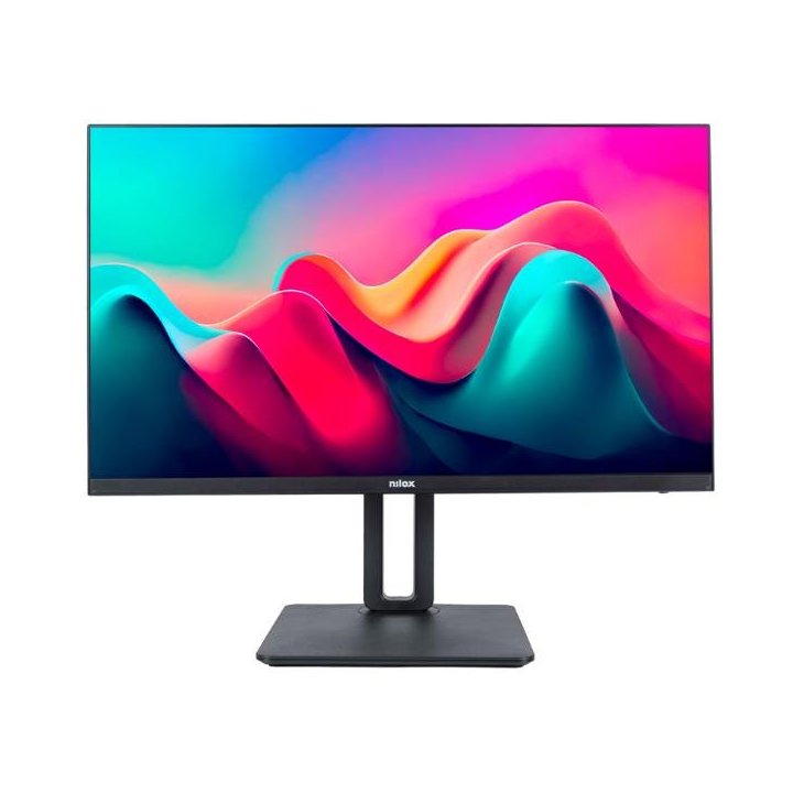 Monitor 24" Dp Hdmi Vga Nilox Nxm24reg11 Ips Fhd 75hz 5ms 250cd/m² Altavoces 2x2w Vesa 100x100