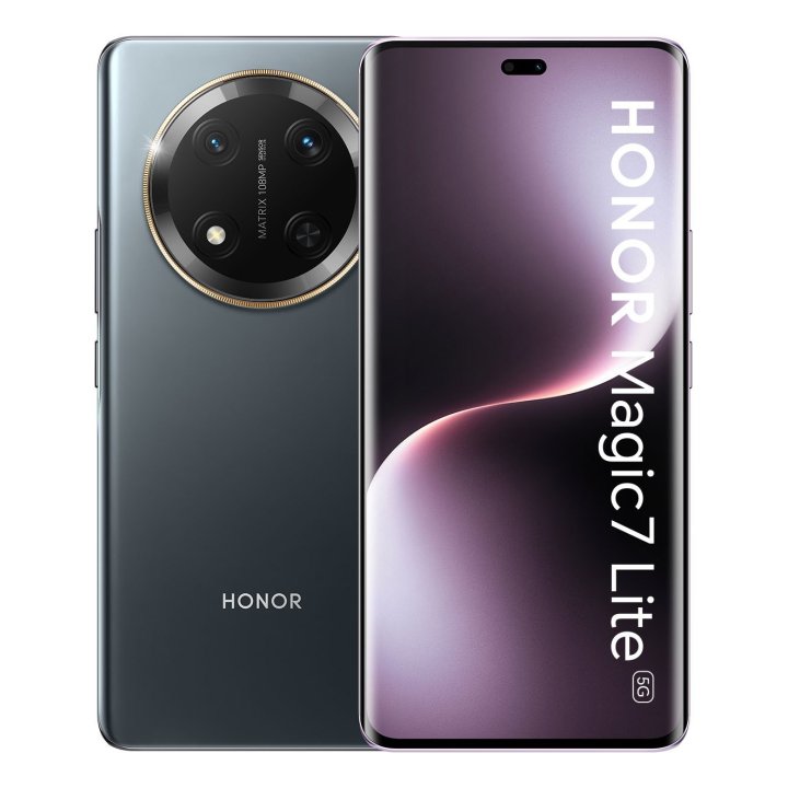Smartphone Honor Magic7 Lite Negro 6.78" 120hz 8gb 256gb 108mp 16mp 6600mah Snapdragon 6 Dual Sim