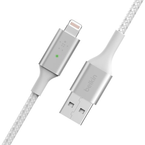 Cable Belkin Caa007bt04wh Lightning A Usb-a Boost Charge 1.2m Color Blanco