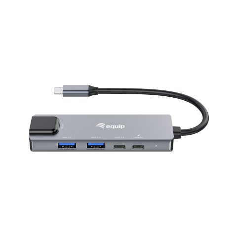 Adaptador Usb-c 3.2 A 2.5gbe Ethernet Rj45  Con Hub 2xusb-a 1xusb-c 1xusb-c Power Develiry 100w