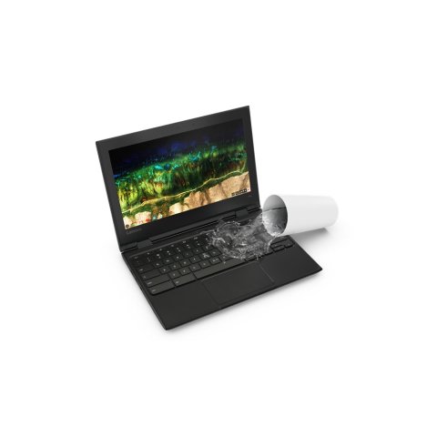 Portatil Lenovo 500e Intel Celeron N4120 11,6" Yoga Tactil  Incluye Pen 4gb 32gb Chromebook