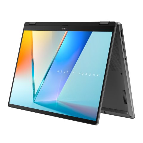 Portátil Asus Vivobook 14 Flip Oled Tp3402sa-ql064w Intel Core Ultra 7 258v 32gb 1tb Ssd W11 Gris Mate