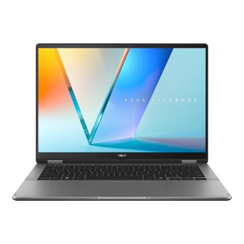 Portátil Asus Vivobook 14 Flip Oled Tp3402sa-ql064w Intel Core Ultra 7 258v 32gb 1tb Ssd W11 Gris Mate