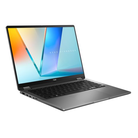 Portátil Asus Vivobook 14 Flip Oled Tp3402sa-ql064w Intel Core Ultra 7 258v 32gb 1tb Ssd W11 Gris Mate