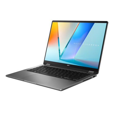 Portátil Asus Vivobook 14 Flip Oled Tp3402sa-ql064w Intel Core Ultra 7 258v 32gb 1tb Ssd W11 Gris Mate