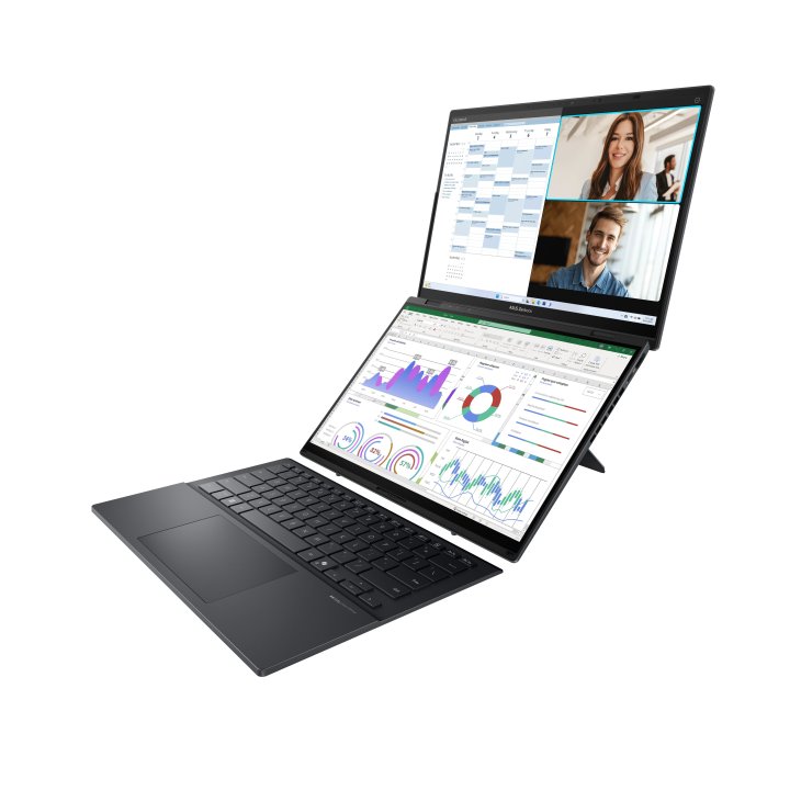 Portatil Asus Zenbook Duo Ux8406ca-pz152w 14"+14"tactil Oled Ultra9-285h 32gb 1tb Ssd W11
