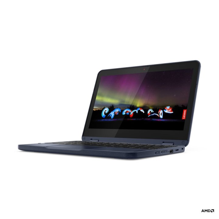 Portatil Lenovo 300w Gen 3 Yoga Amd G3 3015e 11.6" Tactil Bisagra 360 4gb 128gb W11pro Abyss Blue