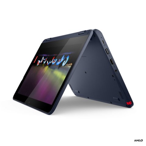 Portatil Lenovo 300w Gen 3 Yoga Amd G3 3015e 11.6" Tactil Bisagra 360 4gb 128gb W11pro Abyss Blue