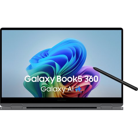 Portatil Samsung Galaxy Book5 360 Intel Ultra7-256v 15.6" Amoled Tactil 16 Gb 512gb Win 11 Pro