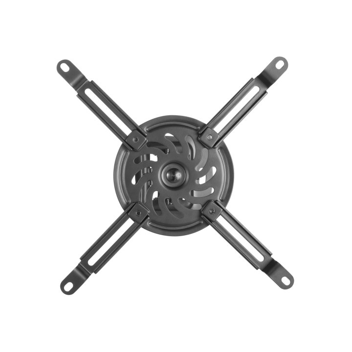 Soporte De Techo Para Proyector Equip Hasta 13,5kg Color Negro
