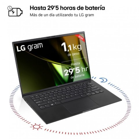 Portatil Lg Gram 14 Ultra 7-155h 14" 1920x1200...