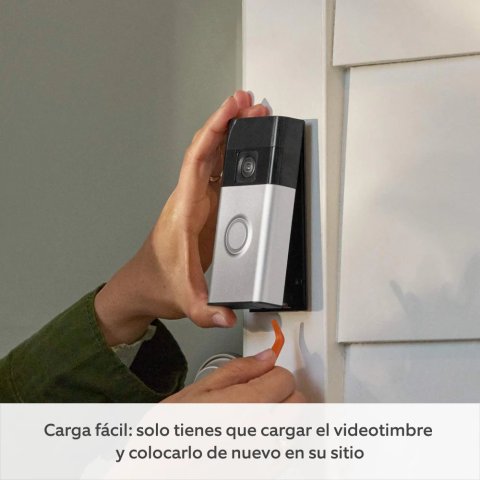 Videoportero Exterior Ring Doorbell Battery...