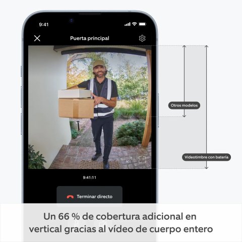 Videoportero Exterior Ring Doorbell Battery...