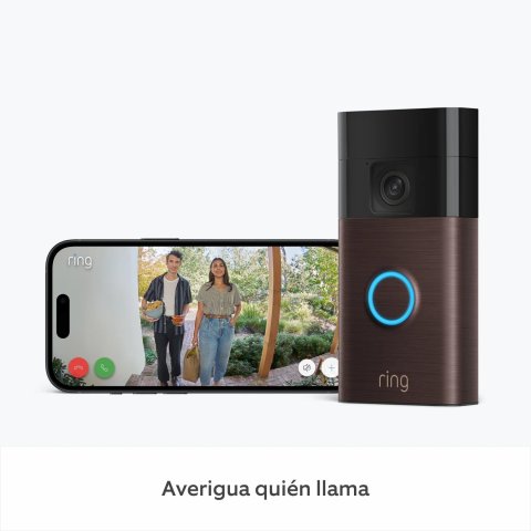 Videoportero Exterior Ring Doorbell Battery...