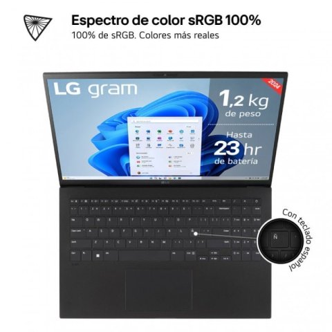 Portatil Lg Gram 15 Ultra 7-155h 15,6" Fhd...
