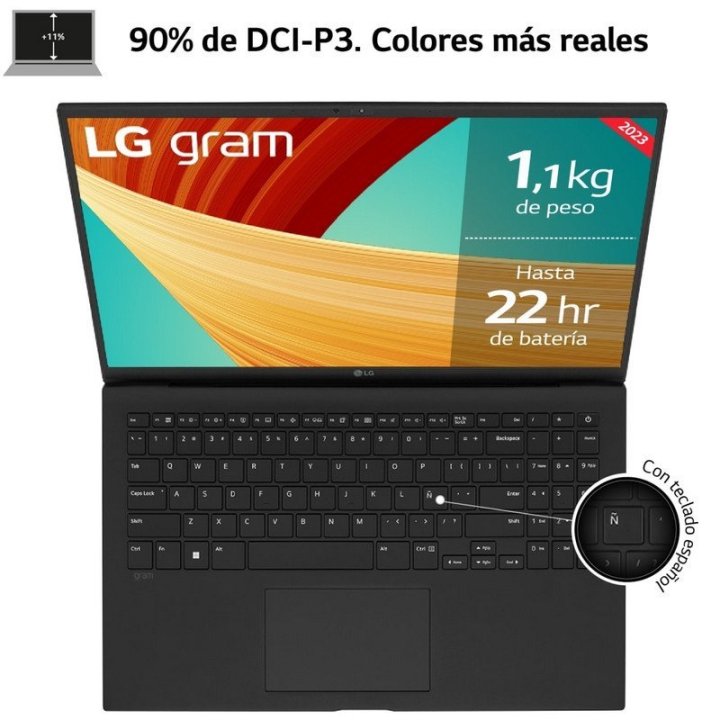 Portatil Lg Gram 15 I5-1340p 15" Fhd 16gb...