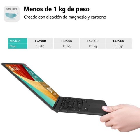 Portatil Lg Gram 15 I5-1340p 15" Fhd 16gb...