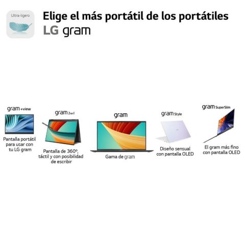 Portatil Lg Gram 15 I5-1340p 15" Fhd 16gb...