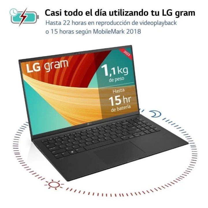 Portatil Lg Gram 15 I5-1340p 15" Fhd 16gb...