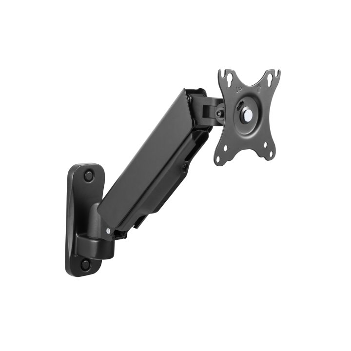 (km0) Soporte De Pared Orientable Equip Para Pantalla De 17"-32" Brazo 564mm Muelle De Gas Hasta 9kgcash30