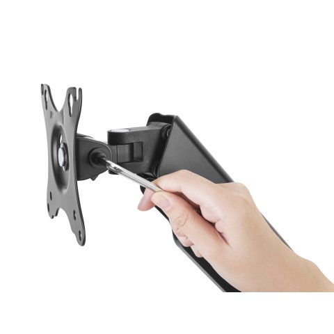 (km0) Soporte De Pared Orientable Equip Para Pantalla De 17"-32" Brazo 564mm Muelle De Gas Hasta 9kgcash30