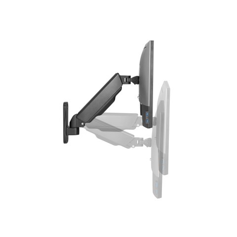 (km0) Soporte De Pared Orientable Equip Para Pantalla De 17"-32" Brazo 564mm Muelle De Gas Hasta 9kgcash30