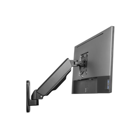 (km0) Soporte De Pared Orientable Equip Para Pantalla De 17"-32" Brazo 564mm Muelle De Gas Hasta 9kgcash30