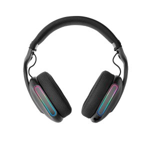 (km0) Headset Bluetooth Mars Gaming Mhwpro 7.1 Tecnologia 3d Bt 2.4ghz Jack 3.5mm Argb Bat 40h Negrocash30