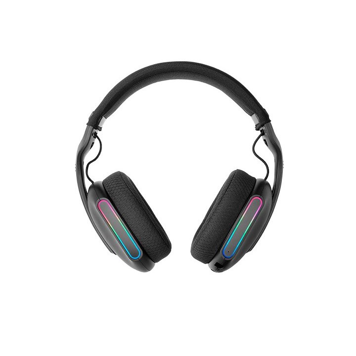 (km0) Headset Bluetooth Mars Gaming Mhwpro 7.1 Tecnologia 3d Bt 2.4ghz Jack 3.5mm Argb Bat 40h Negrocash30