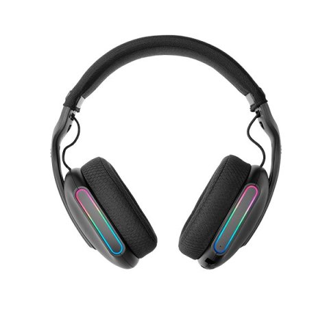 (km0) Headset Bluetooth Mars Gaming Mhwpro 7.1 Tecnologia 3d Bt 2.4ghz Jack 3.5mm Argb Bat 40h Negrocash30