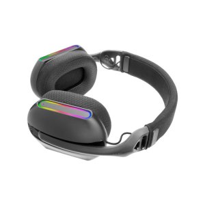 (km0) Headset Bluetooth Mars Gaming Mhwpro 7.1 Tecnologia 3d Bt 2.4ghz Jack 3.5mm Argb Bat 40h Negrocash30 2