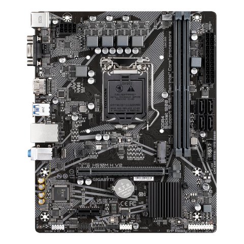 (km0) Pb Gigabyte H510m-h V2 Ddr4 Rev1.0 M-atx Skt 1200 2xddr4 3200mhz Hdmi Vga Gbe Lan M.2 Cash30