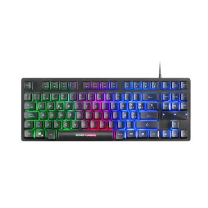 (km0) Teclado Y Mouse Mars Gaming Mcptkl Teclado De Formato Reducido Tkl Rgb Brathing & Flow Mouse 3200dpi H-mech Rgb Cash30 2