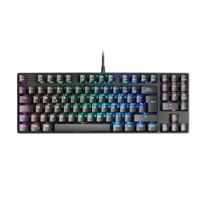 (km0) Teclado Mecanico Compacto Tkl Mars Gaming Mkrevo Pro Black Switch Outemu Pro Blue Chipset Vision Mcu Full Rgb Pad Numer