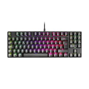 (km0) Teclado Mecanico Compacto Tkl Mars Gaming Mkrevo Pro Black Switch Outemu Pro Blue Chipset Vision Mcu Full Rgb Pad Numer 2