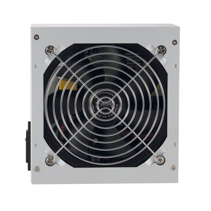 Fuente De Alimentacion Tooq 500w Tqep-500sse-o Fan 12cm 4 Sata Molex Fuente Destinada Reparaciones