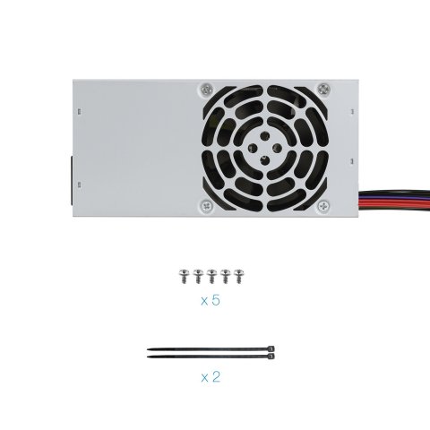 Fuente De Alimentacion Tfx Tooq 500w Tqep-tfx500s-o Ventilador De 80mm Medidas 175x85x65 Destinada A Reparaciones