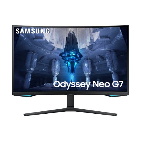 Monitor 32" Curvo Dp Hdmi Samsung Odyssey Neo G7 2000r Va 3840x2160 1ms 165hz Vesa 100x100