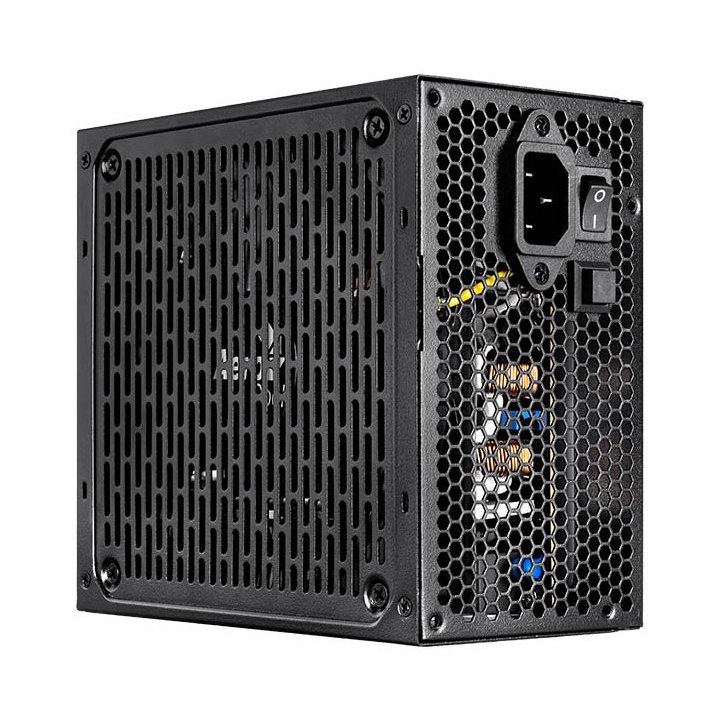 Fuente De Alimentacion Modular Aerocool 650w Lux Pro Certificado 80+ Bronze Apfc Vent. 14cm Rgb