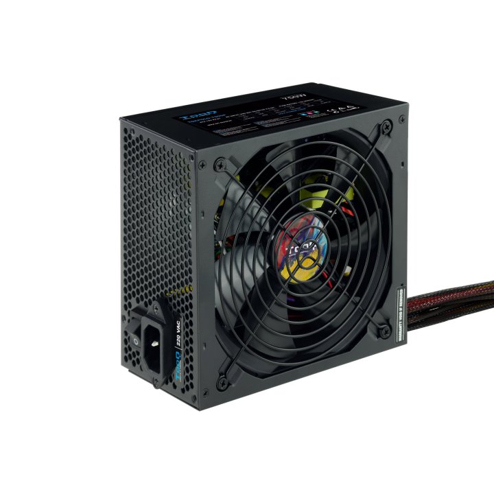 Fuente De Alimentacion Tooq 750w Tqapolo-750sp Fan 12cm 5 Sata Molex Pcie (6+2 Y 6) Interruptor Negra Destinada A Reparacione