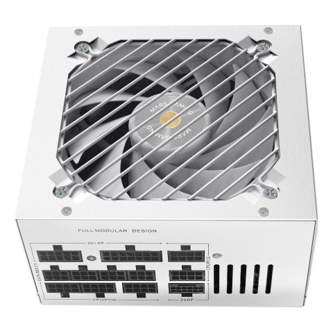 Fuente De Alimentacion Mars Gaming 1000w Modular Atx 3.1 80+ Gold 140mm Silent Negro 12v 2x6 Cable No Incluido