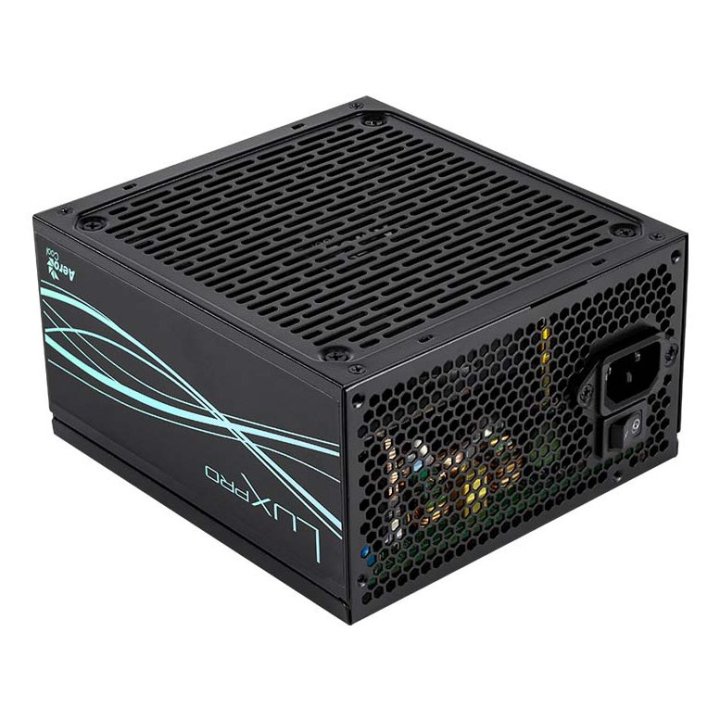 Fuente De Alimentacion Aerocool 850w Lux Pro Atx 3,0 Certificado 80 Plus Bronze Pfc Activo Vent.14cm